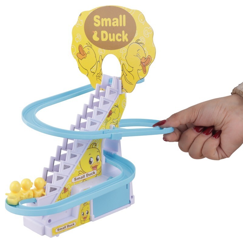اسباب بازی سرسره و پله برقی موزیکال اردک 668 کد 101609