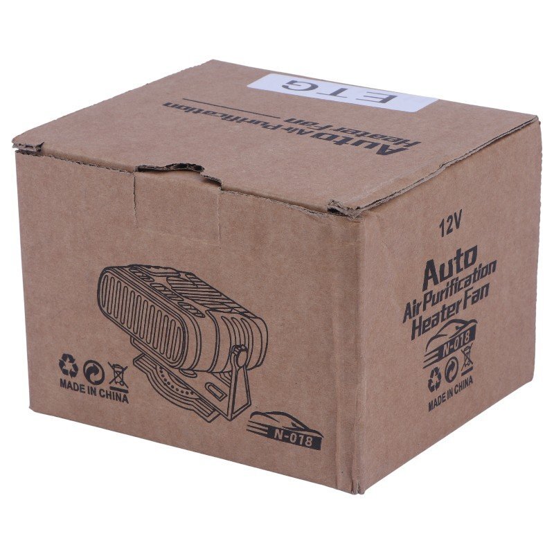 بخاری فندکی فن دار 12 ولت 120 وات N-018