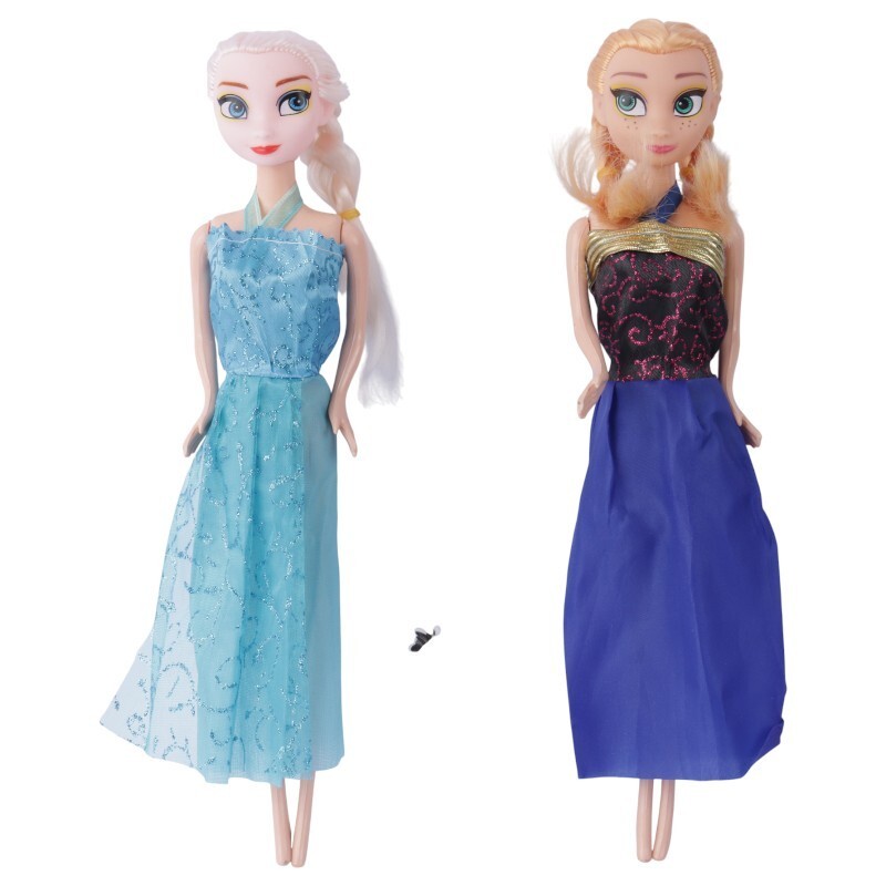 عروسک السا و آنا با اولاف پاشا تویز 013 کد 201585