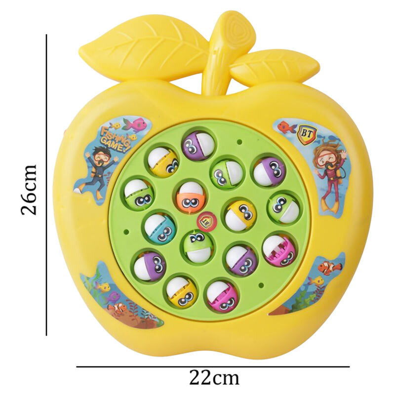 اسباب بازی ماهیگیری موزیکال BT 2020 کد 601599 طرح سیب