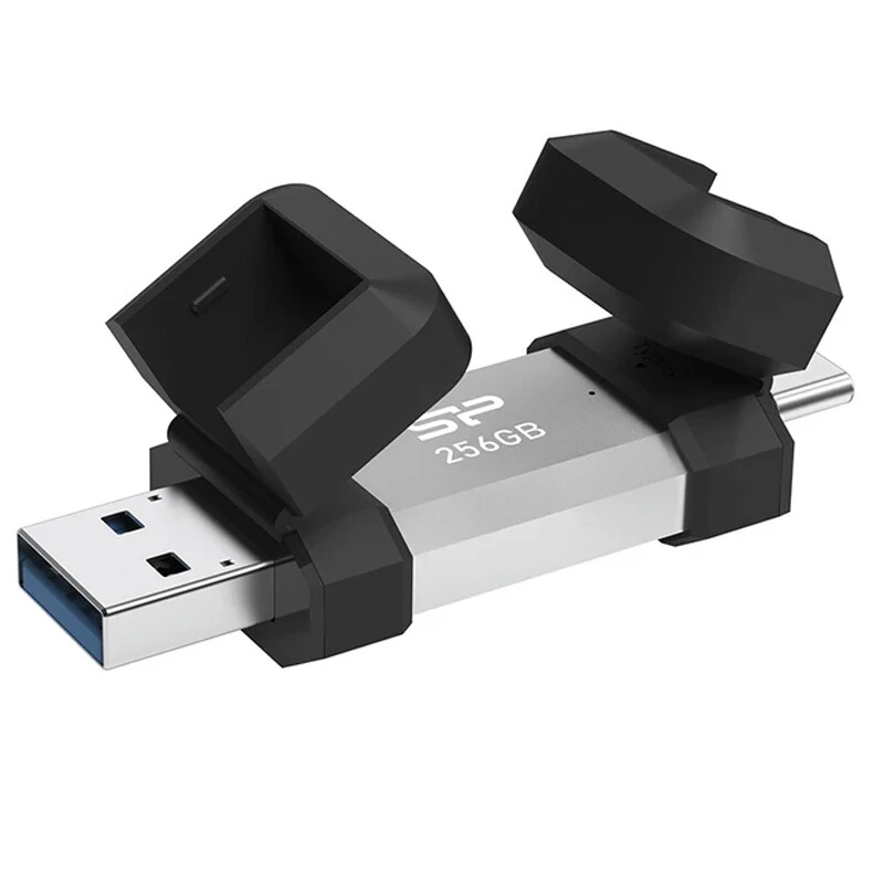 فلش 256 گیگ سیلیکون پاور Silicon Power Mobile C51 OTG Type-C USB3.2