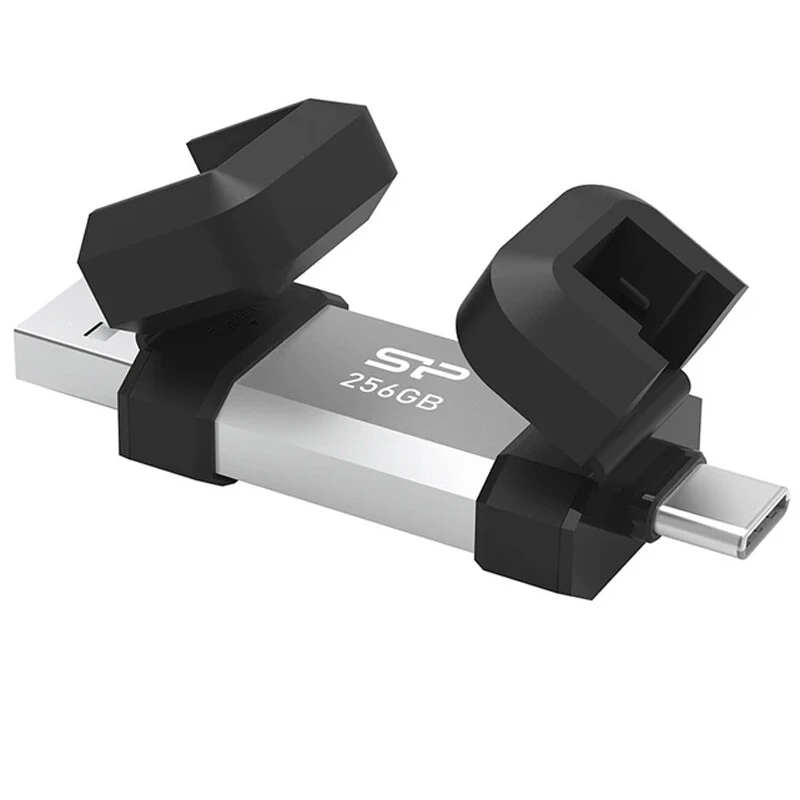 فلش 256 گیگ سیلیکون پاور Silicon Power Mobile C51 OTG Type-C USB3.2