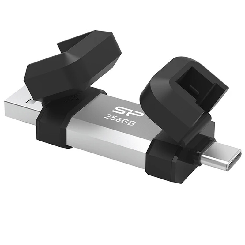 فلش 256 گیگ سیلیکون پاور Silicon Power Mobile C51 OTG Type-C USB3.2