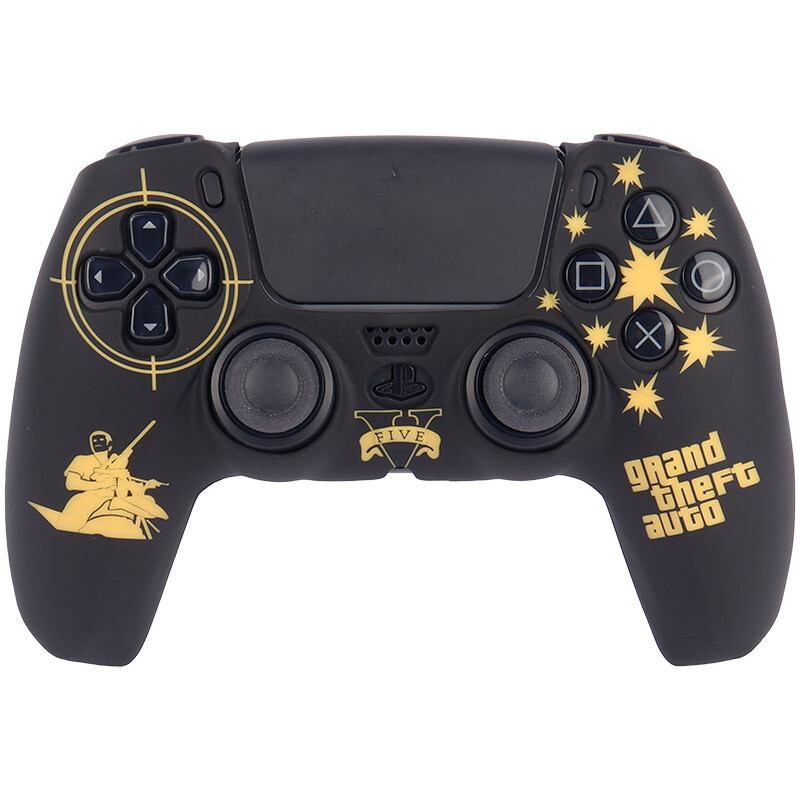 روکش دسته بازی PS5 طرح Grand Theft Auto V بسته 4 عددی