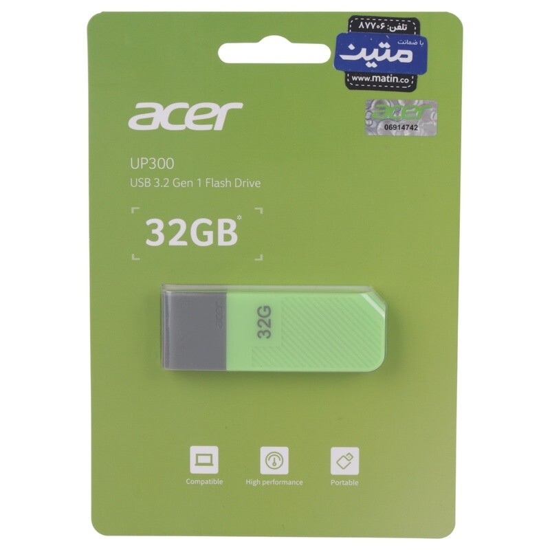 فلش 32 گیگ ایسر Acer UP300 USB3.2