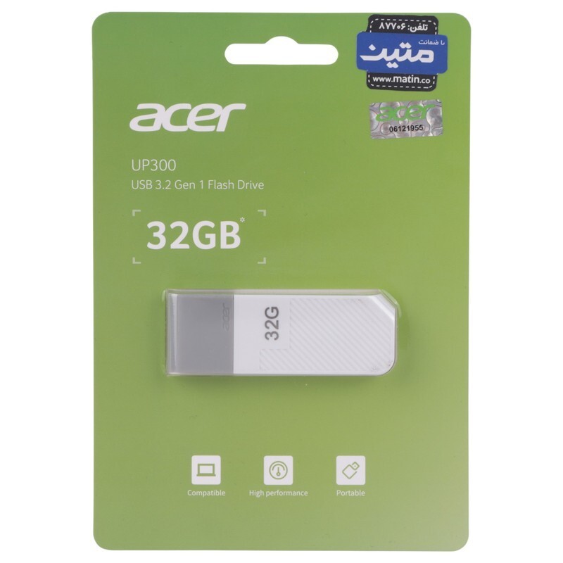 فلش 32 گیگ ایسر Acer UP300 USB3.2