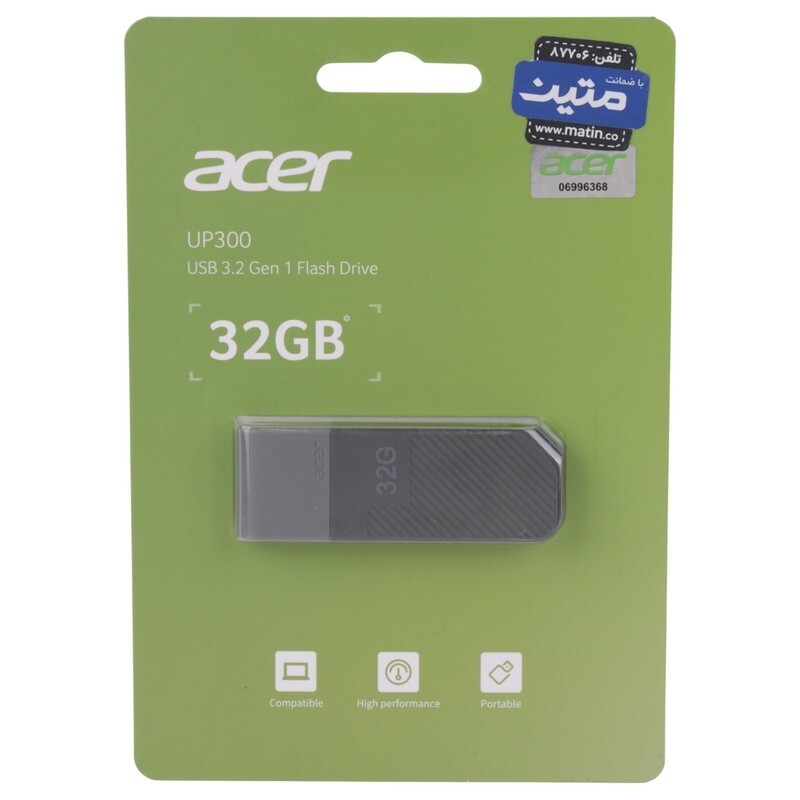 فلش 32 گیگ ایسر Acer UP300 USB3.2