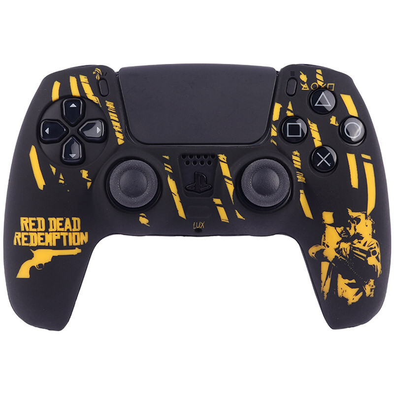 روکش دسته بازی PS5 طرح Red Dead بسته 8 عددی