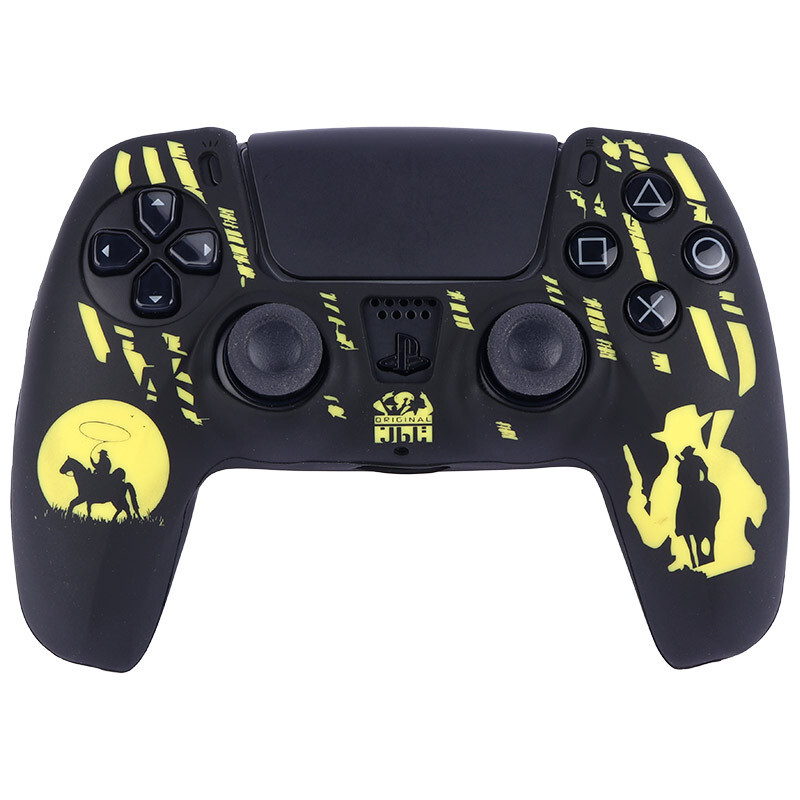 روکش دسته بازی PS5 طرح Red Dead بسته 8 عددی