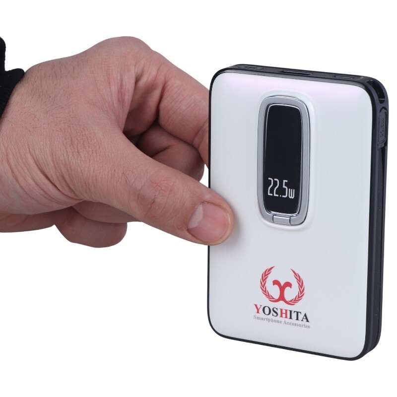 پاور بانک فست شارژ یوشیتا YP-007 PD QC 22.5W ظرفیت 10000 میلی آمپر ساعت