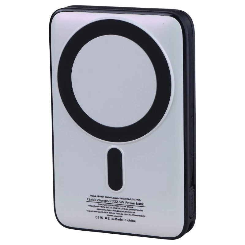 پاور بانک فست شارژ یوشیتا YP-007 PD QC 22.5W ظرفیت 10000 میلی آمپر ساعت