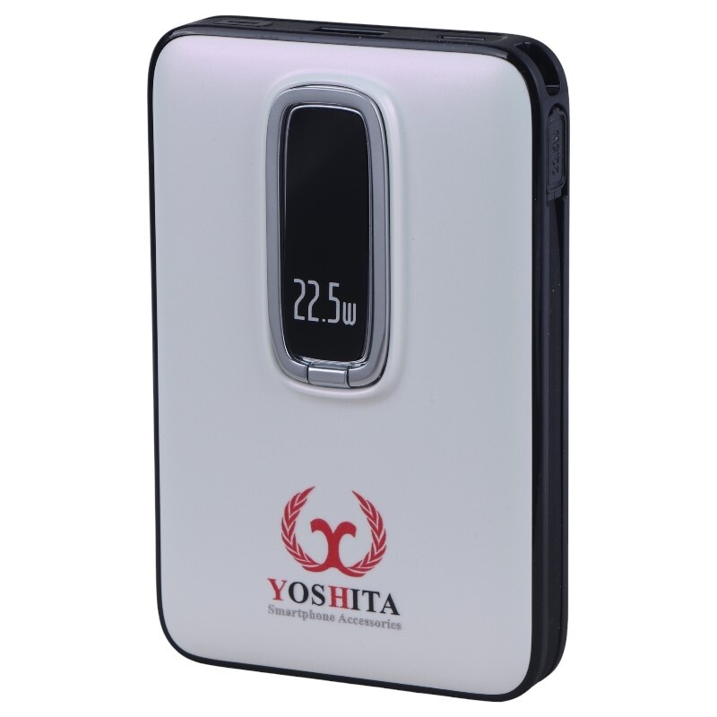 پاور بانک فست شارژ یوشیتا YP-007 PD QC 22.5W ظرفیت 10000 میلی آمپر ساعت