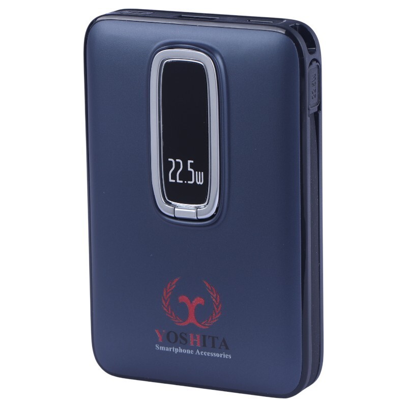 پاور بانک فست شارژ یوشیتا YP-007 PD QC 22.5W ظرفیت 10000 میلی آمپر ساعت