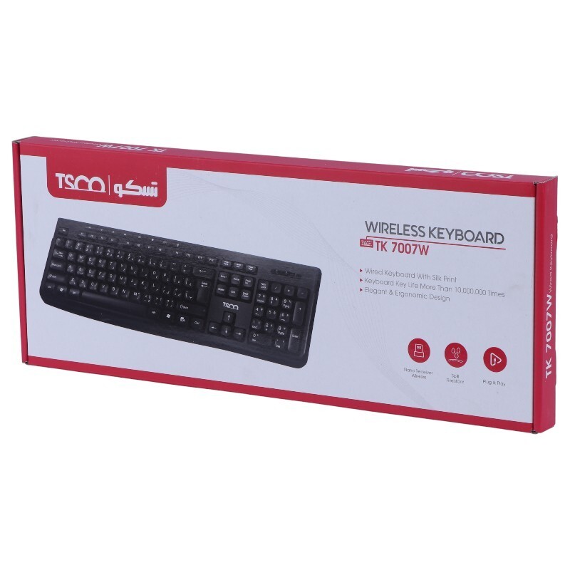 کیبورد بی سیم تسکو TK 7007W