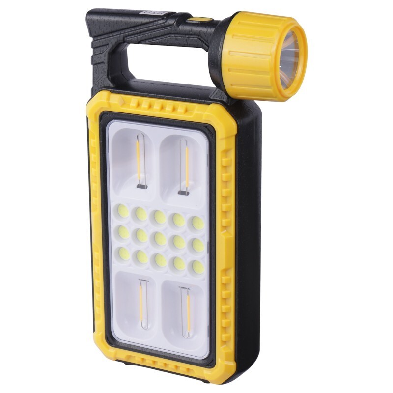 چراغ قوه شارژی خورشیدی Hurry Bolt HB-1517-15