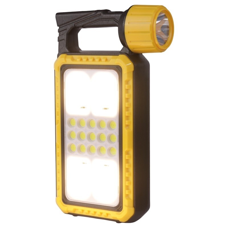 چراغ قوه شارژی خورشیدی Hurry Bolt HB-1517-15