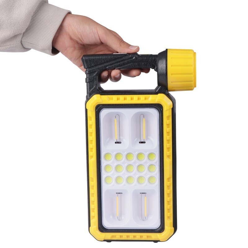 چراغ قوه شارژی خورشیدی Hurry Bolt HB-1517-15