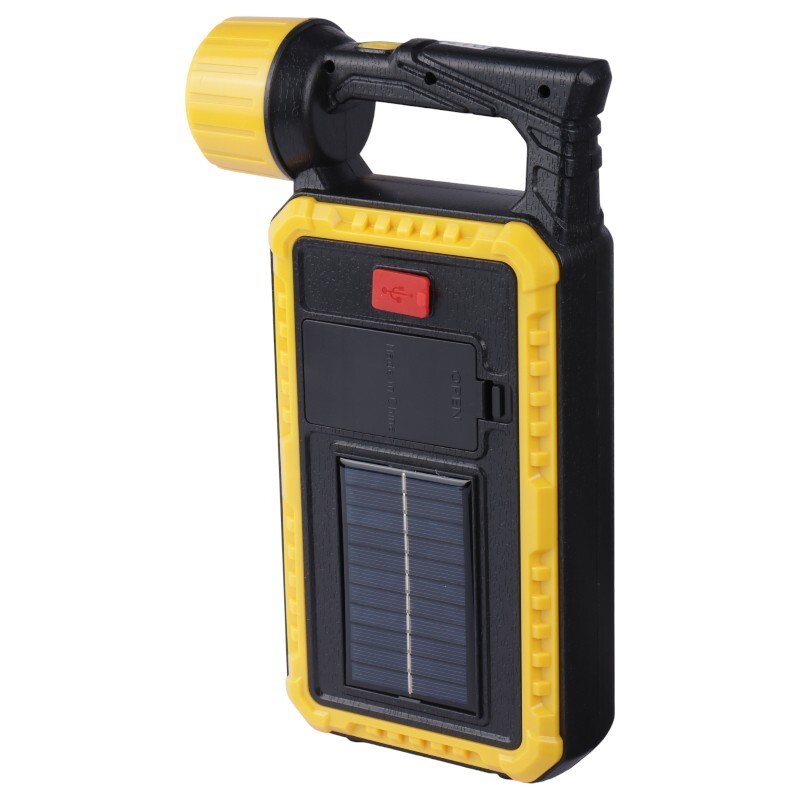 چراغ قوه شارژی خورشیدی Hurry Bolt HB-1517-15