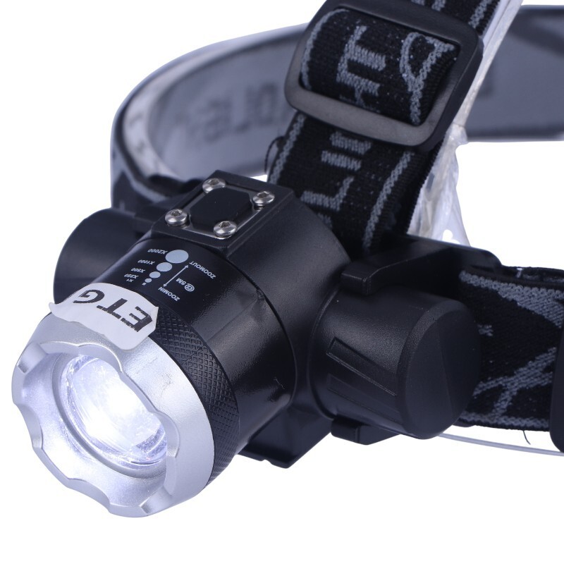 چراغ قوه پیشانی هدلایت شارژی ETG