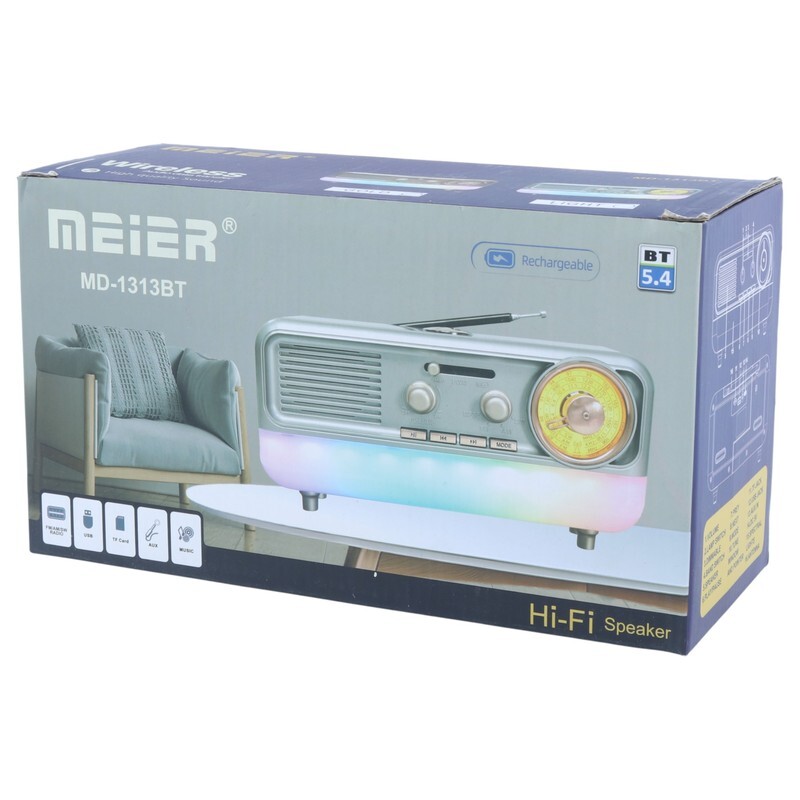 رادیو اسپیکر بلوتوثی مییر MD-1313BT