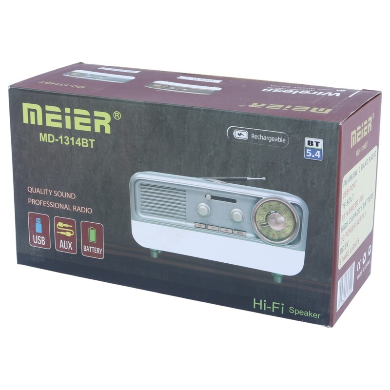 رادیو اسپیکر بلوتوثی مییر MD-1314BT