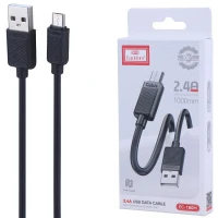 کابل میکرو یو اس بی فست شارژ 2.4 آمپر ارلدام EC-180M طول 1 متر