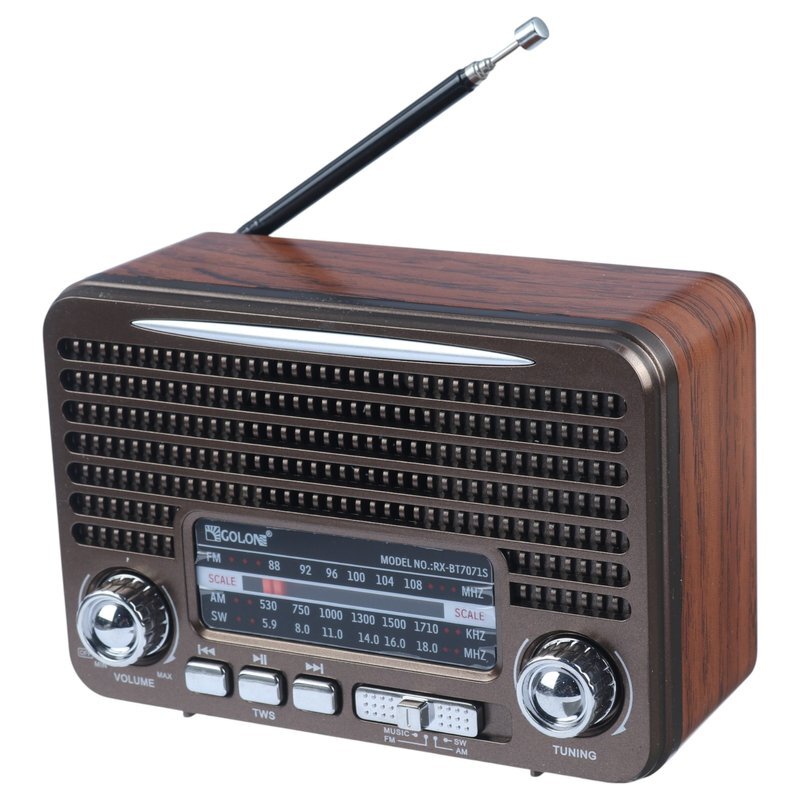 رادیو اسپیکر بلوتوثی خورشیدی گولون RX-BT7071S