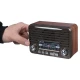 رادیو اسپیکر بلوتوثی خورشیدی گولون RX-BT7071S