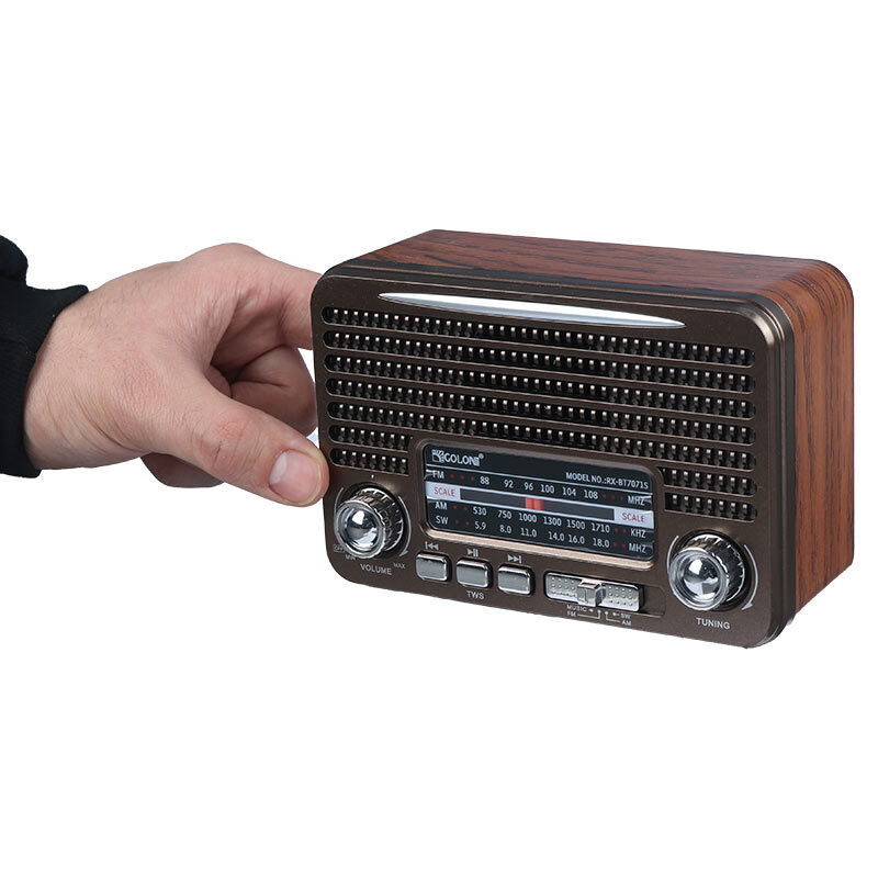 رادیو اسپیکر بلوتوثی خورشیدی گولون RX-BT7071S