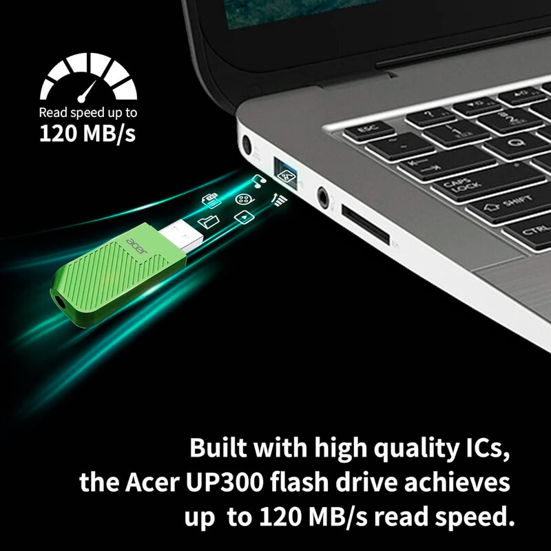 فلش 64 گیگ ایسر Acer UP300 USB3.2