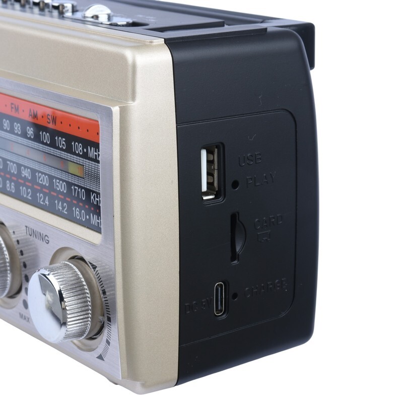 رادیو اسپیکر بلوتوثی خورشیدی پوکسینگ PX-725BTS