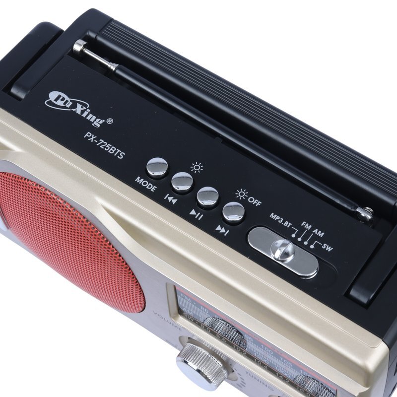 رادیو اسپیکر بلوتوثی خورشیدی پوکسینگ PX-725BTS