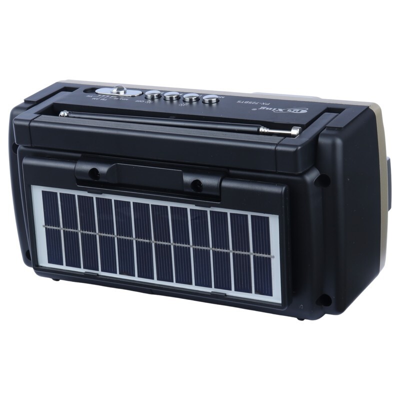 رادیو اسپیکر بلوتوثی خورشیدی پوکسینگ PX-725BTS