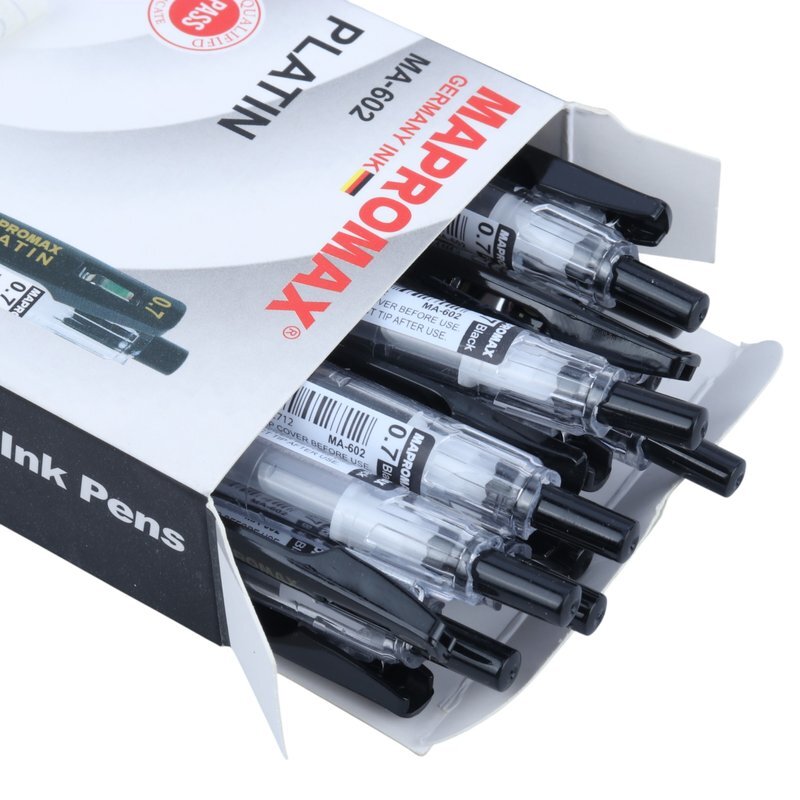 خودکار ژله ایی مپرومکس 0.7 میلی متر MA-602 بسته 12 عددی