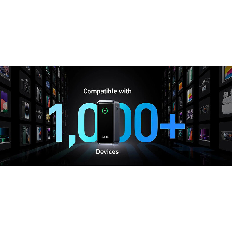 پاور بانک فست شارژ انکر Prime A1336 PD3.0 100W ظرفیت 20000 میلی آمپر ساعت