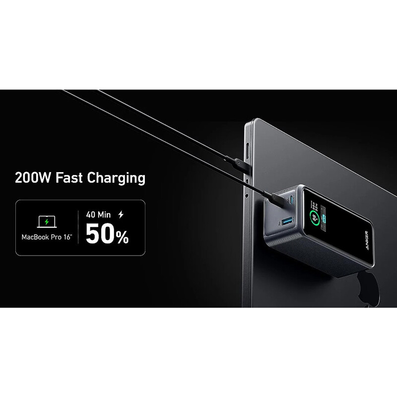 پاور بانک فست شارژ انکر Prime A1336 PD3.0 100W ظرفیت 20000 میلی آمپر ساعت