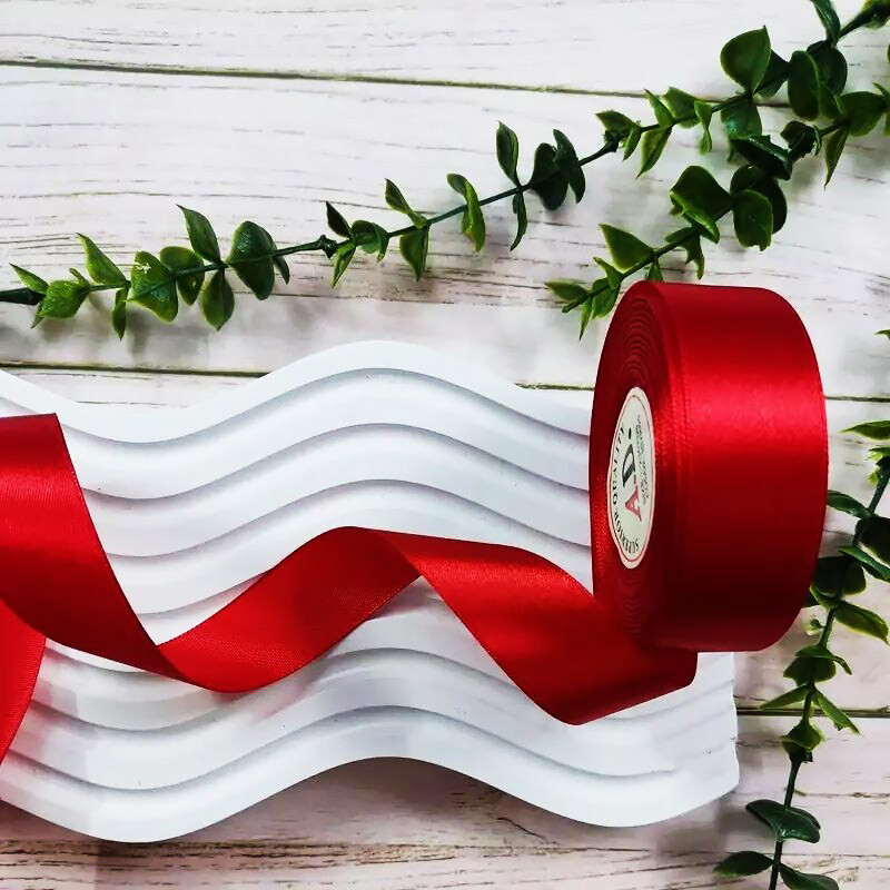 روبان ساتن 2.5 سانتی متر ساده