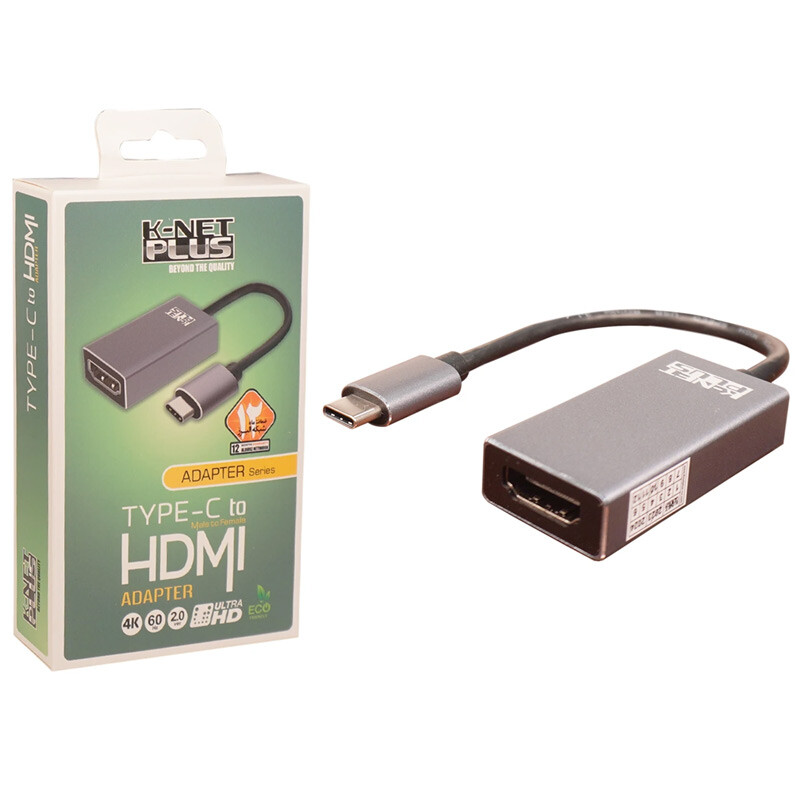 تبدیل Type-C به HDMI کی نت پلاس KP-DO10