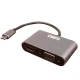 تبدیل Type-C به HDMI/VGA کی نت پلاس KP-DO11