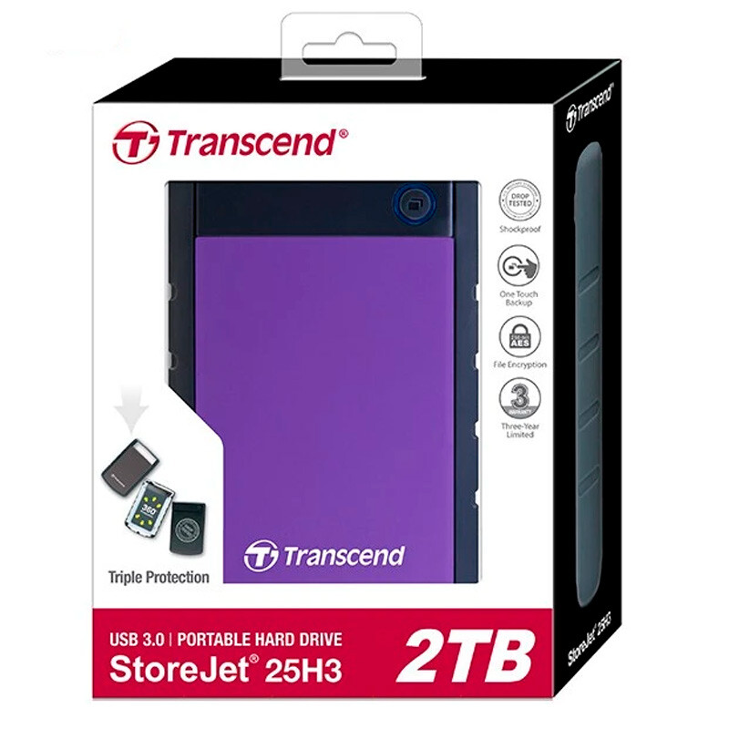 هارد اکسترنال ترنسند Transcend StoreJet 25H3 2TB