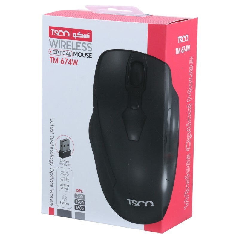 موس بی سیم تسکو TM 674