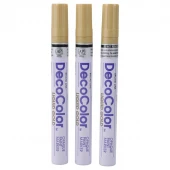 ماژیک متال مارکر یوشیدا نوک گرد DecoColor NO.300-S بسته 12 عددی