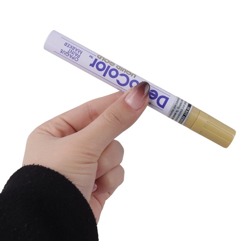 ماژیک متال مارکر یوشیدا نوک گرد DecoColor NO.300-S بسته 12 عددی