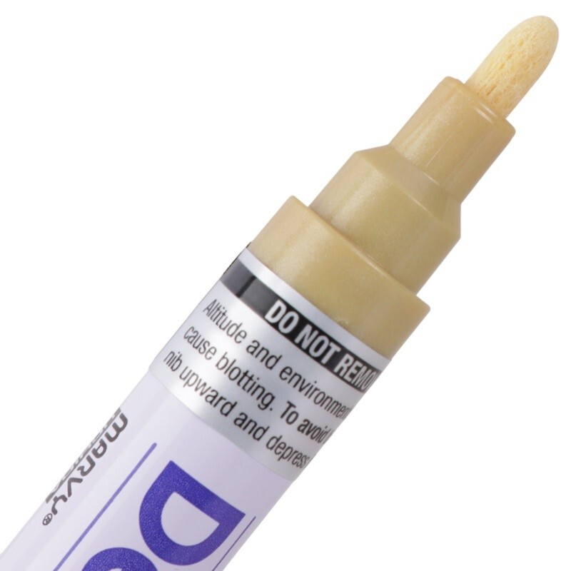 ماژیک متال مارکر یوشیدا نوک گرد DecoColor NO.300-S بسته 12 عددی