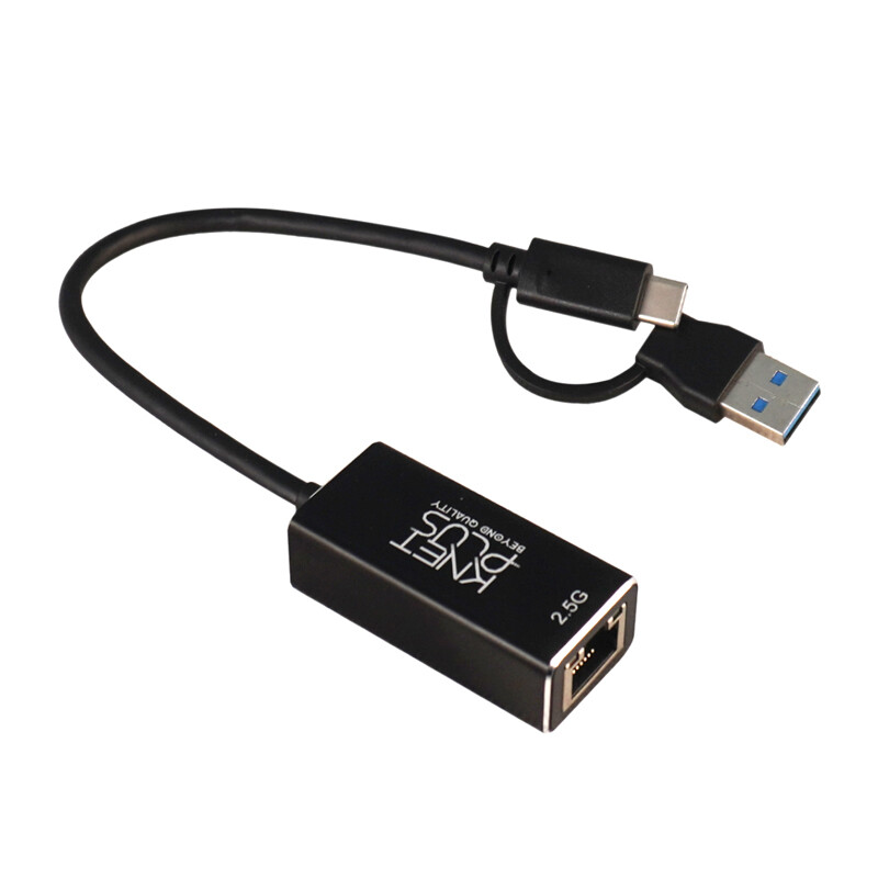 تبدیل Type-C /USB3.0 به LAN کی نت پلاس KP-LA25