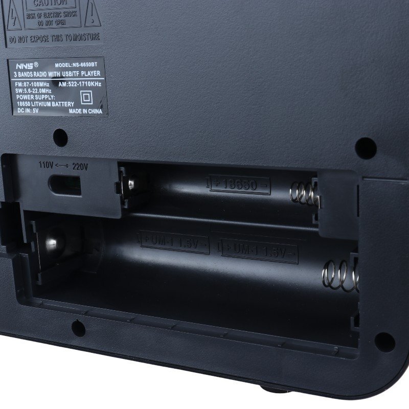 رادیو اسپیکر بلوتوثی ان ان اس NS-6650BT