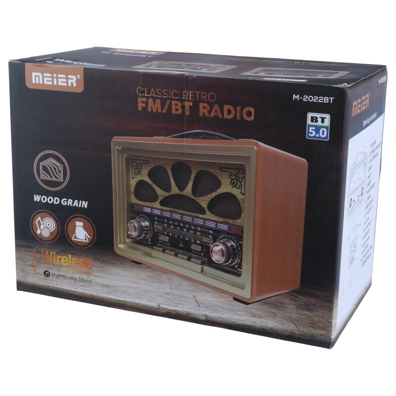 رادیو اسپیکر بلوتوثی مییر M-2022BT + ریموت کنترل