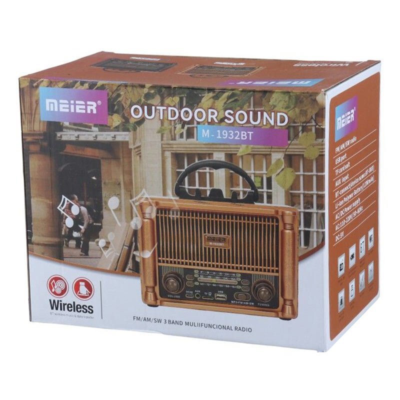 رادیو اسپیکر بلوتوثی مییر M-1932BT