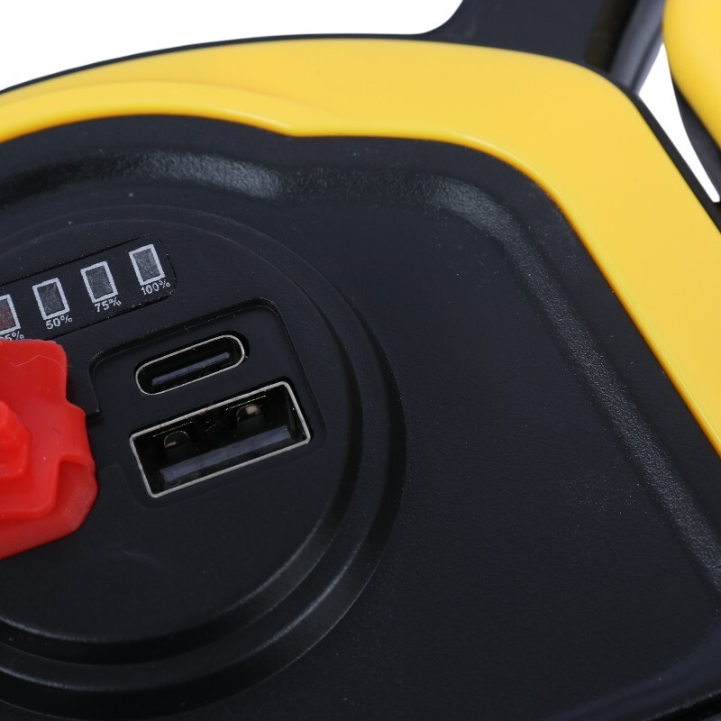 چراغ قوه شارژی خورشیدی Hurry Bolt HB-0530C