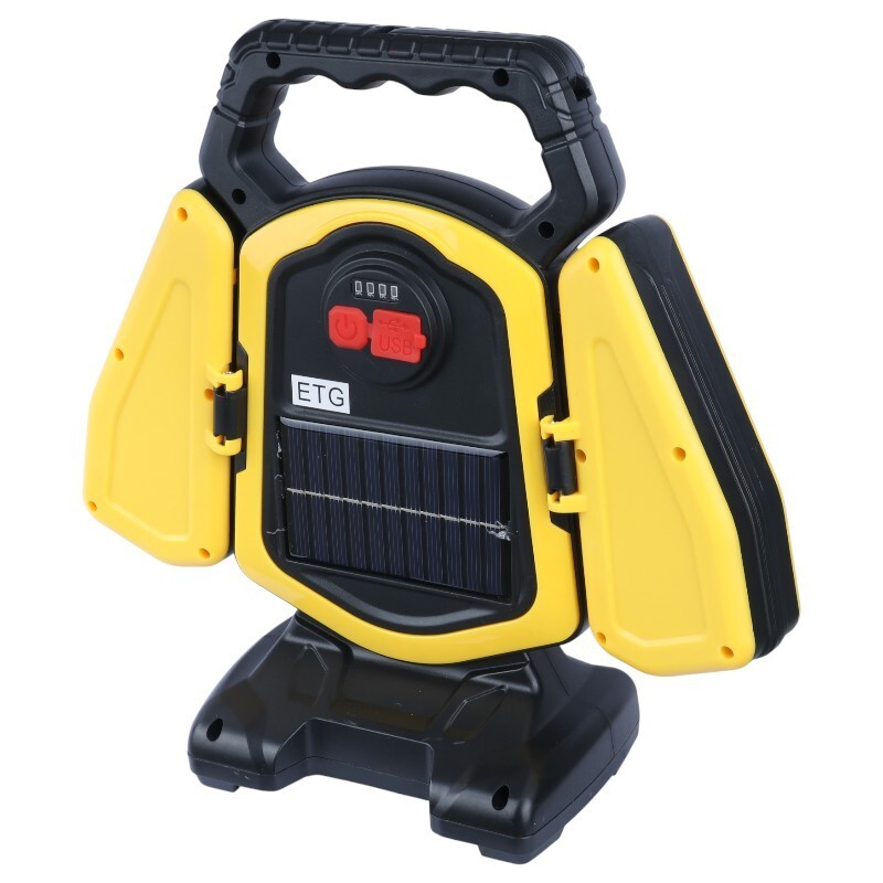 چراغ قوه شارژی خورشیدی Hurry Bolt HB-0530C